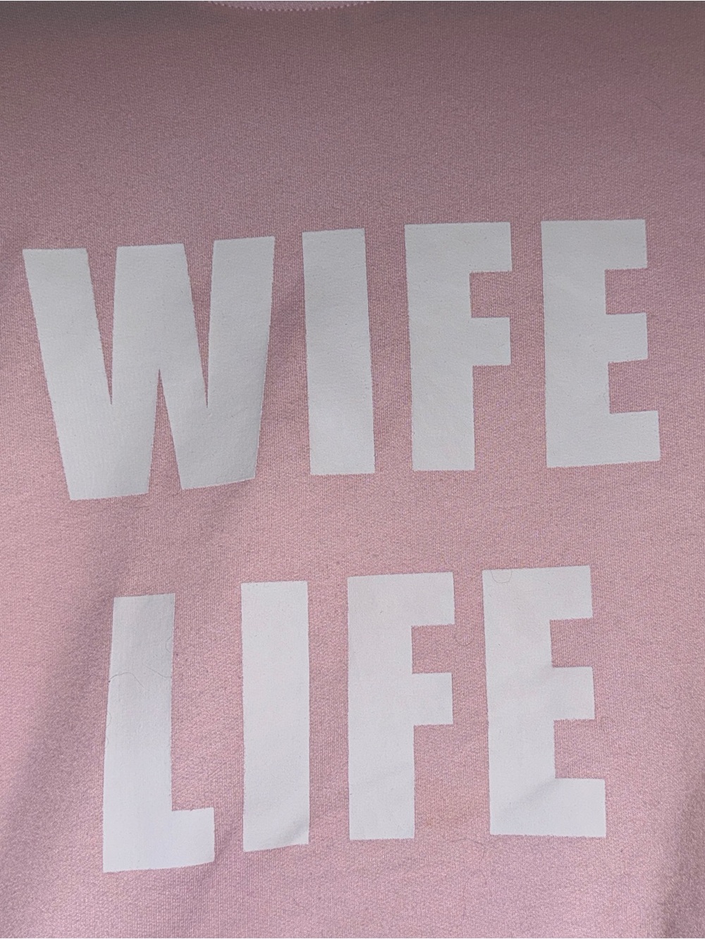 WIFE LIFE woman’s sweatshirt - wedding / engaged - Picture 6 of 13